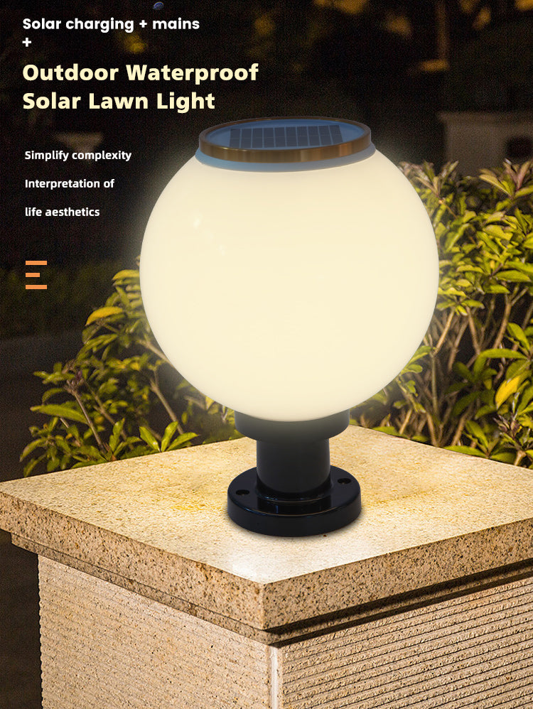 Bulb garden light,Solar outdoor ball bulb garden lamp ,Outdoor indoor use, one machine multi-purpose