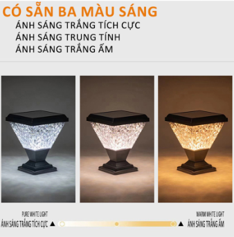 Solar Pillar Light-Square