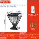 Solar Pillar Light-Square