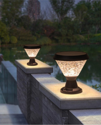 Solar Pillar Light-Square