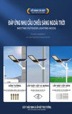 Solar street light - Toothbrush model