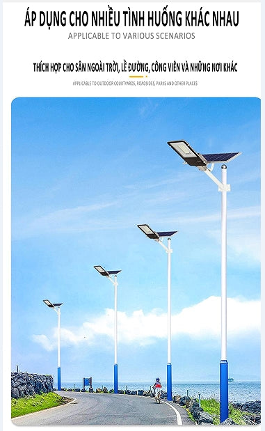 Solar street light - Toothbrush model