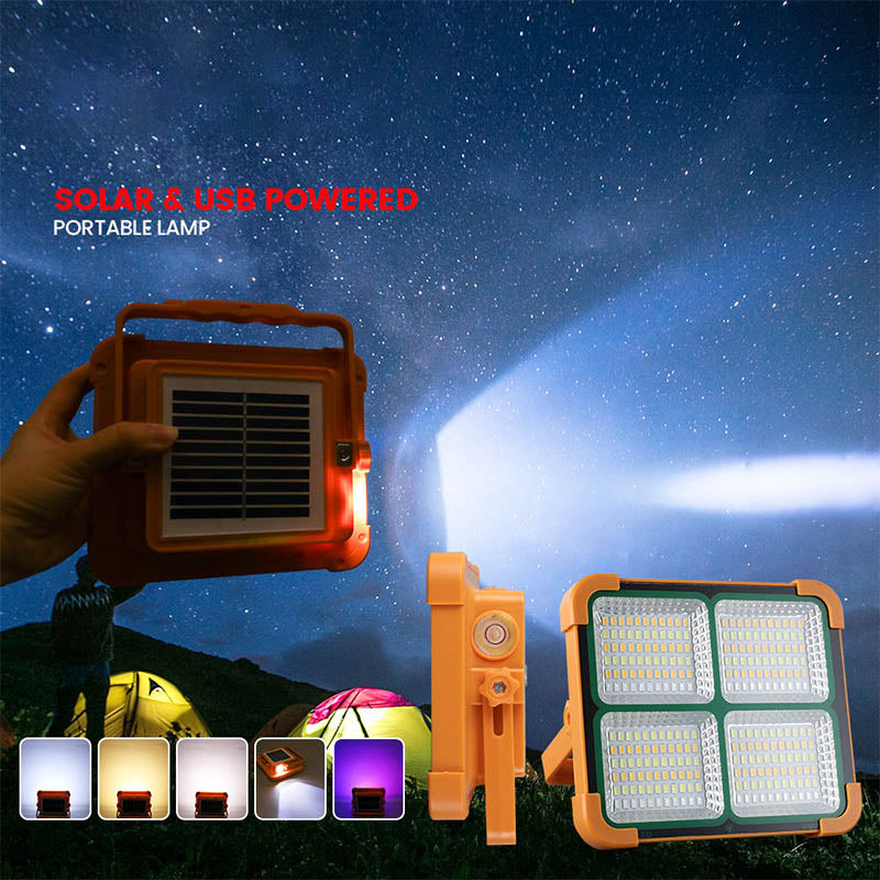 Small yellow light solar