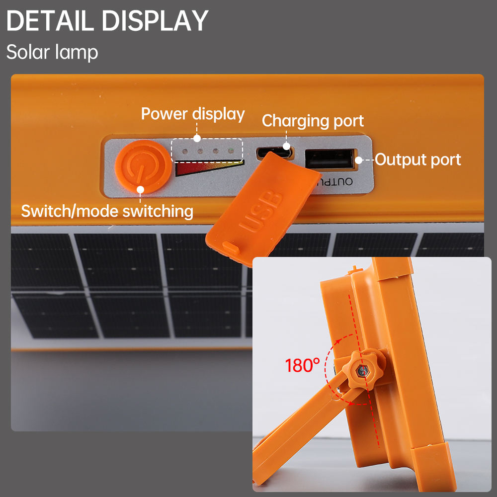 Small yellow light solar