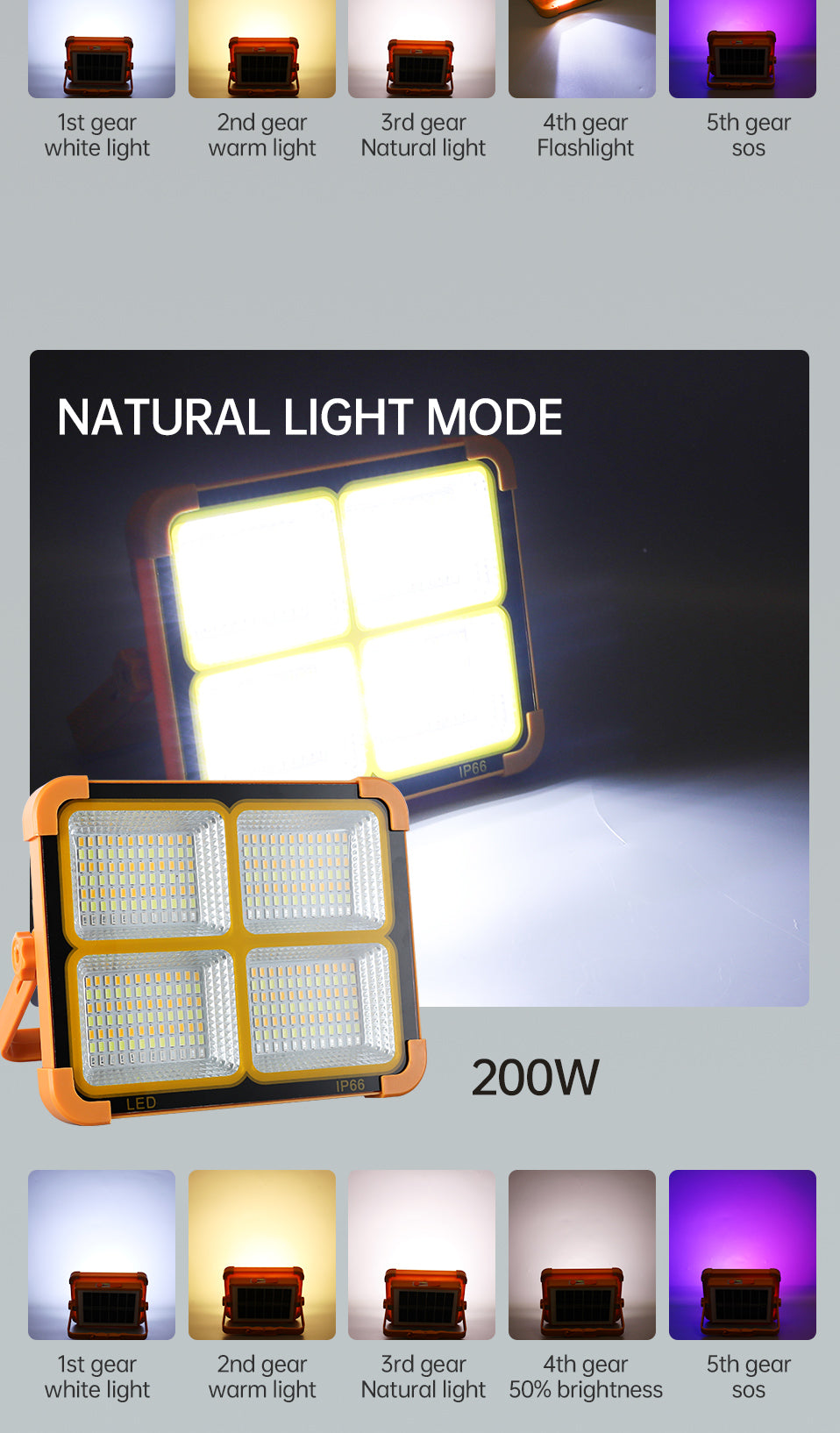 Small yellow light solar