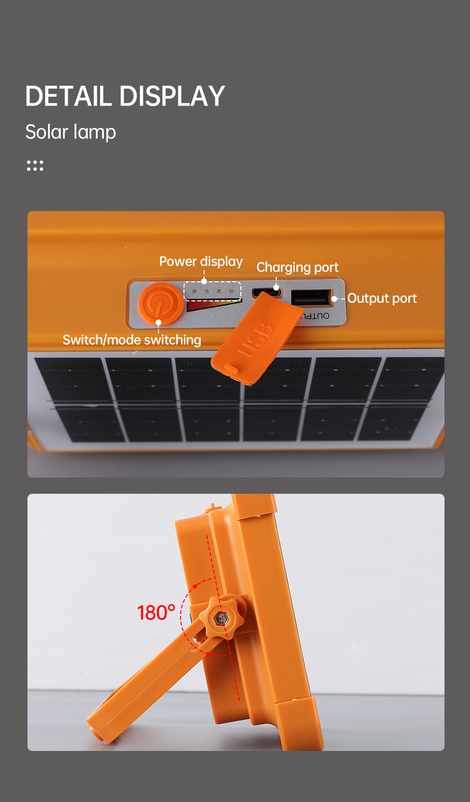 Small yellow light solar