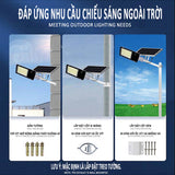 Solar street light - Toothbrush model