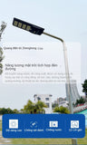 Solar lamp, high brightness LED lamp, suitable for indoor and outdoor lighting, indoor and outdoor use, multi-functional family fu street lamp