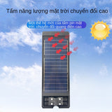 Solar lamp, high brightness LED lamp, suitable for indoor and outdoor lighting, indoor and outdoor use, multi-functional family fu street lamp