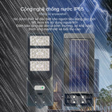 Solar lamp, high brightness LED lamp, suitable for indoor and outdoor lighting, indoor and outdoor use, multi-functional family fu street lamp